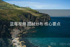 蓝莓视频 题材分布 核心要点