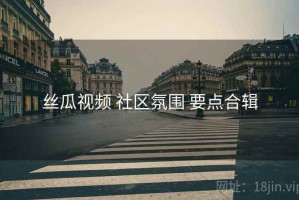 丝瓜视频 社区氛围 要点合辑