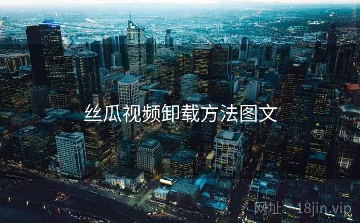 丝瓜视频卸载方法图文