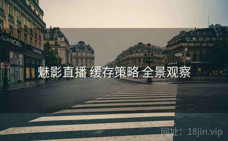 魅影直播 缓存策略 全景观察