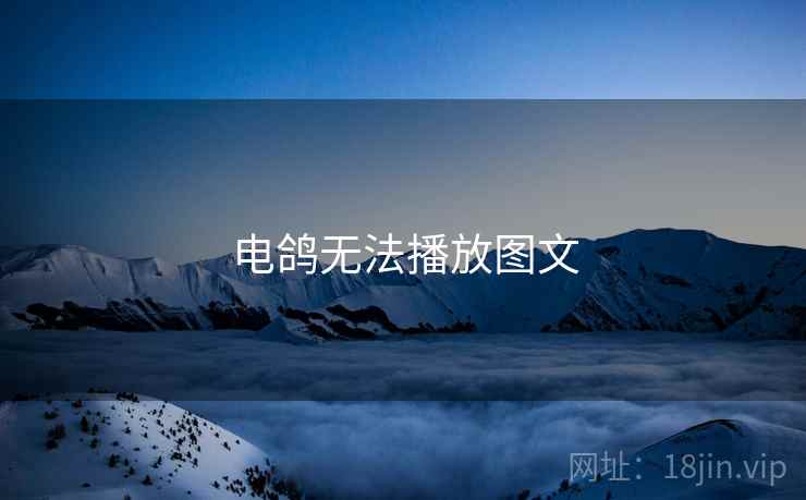 电鸽无法播放图文