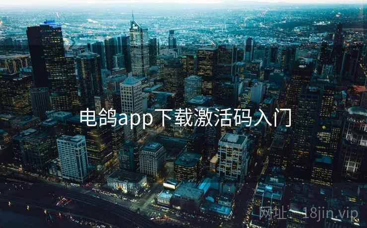 电鸽app下载激活码入门