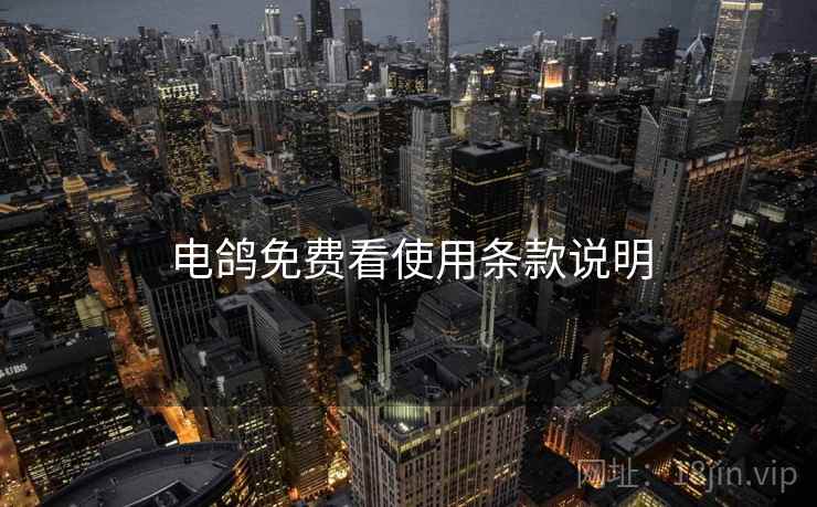 电鸽免费看使用条款说明