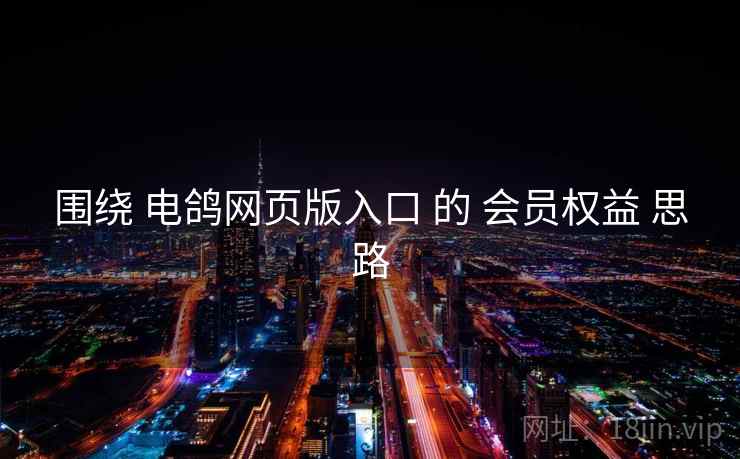 围绕 电鸽网页版入口 的 会员权益 思路