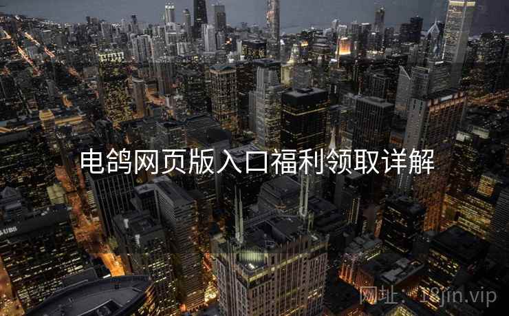 电鸽网页版入口福利领取详解