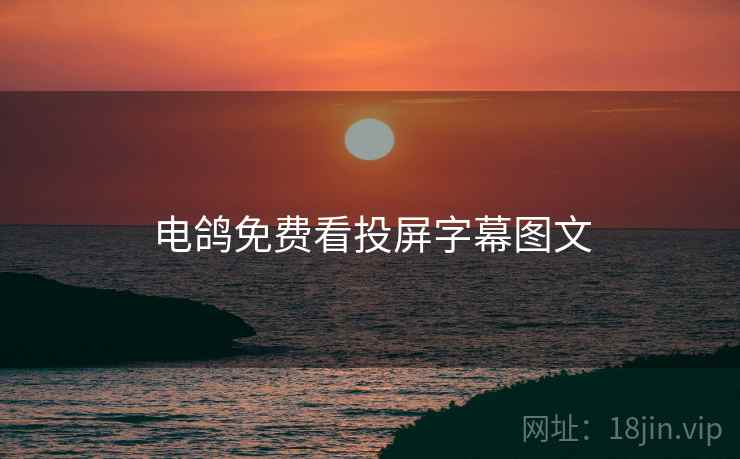 电鸽免费看投屏字幕图文
